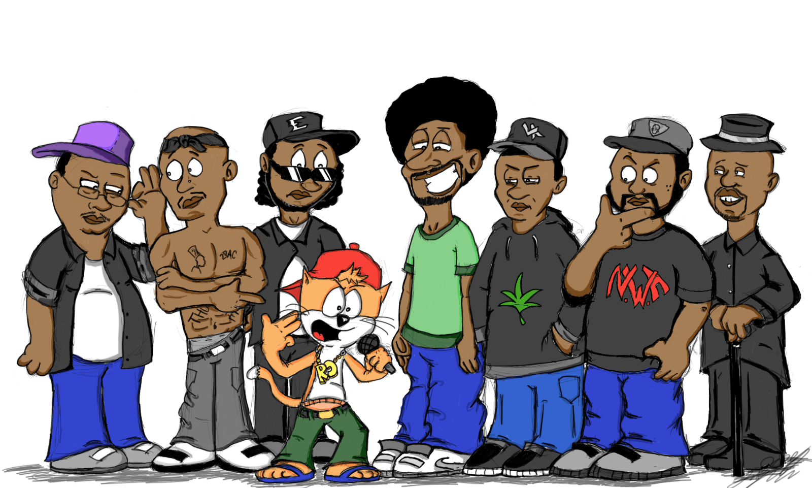Cartoon Rapper Wallpapers