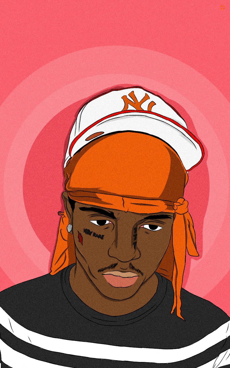 Cartoon Ski Mask The Slump God Wallpapers