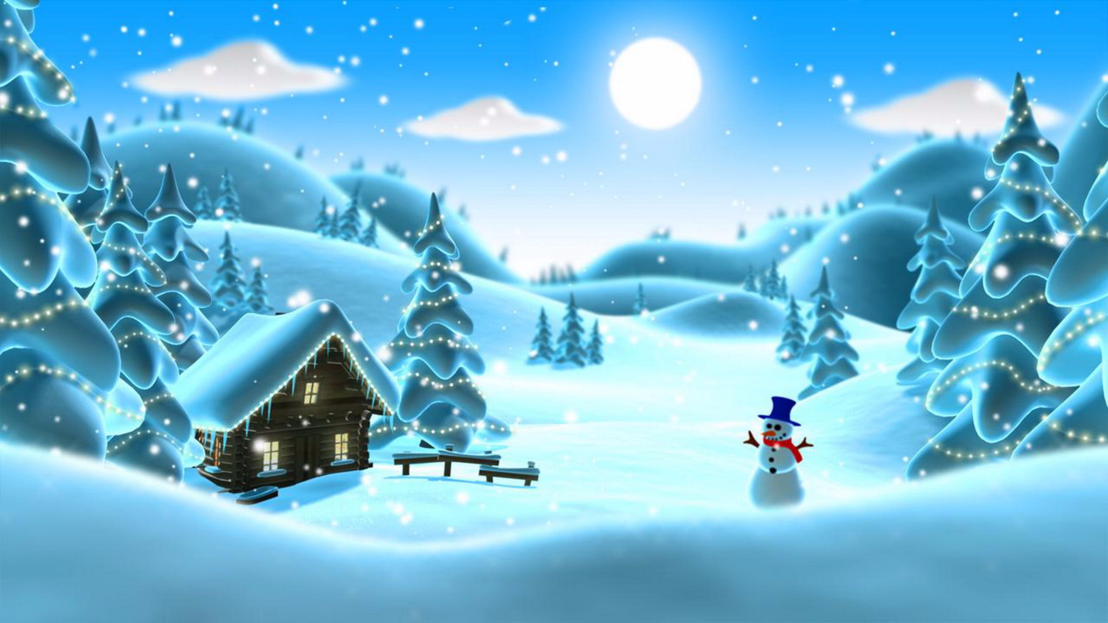 Cartoon Snow Wallpapers