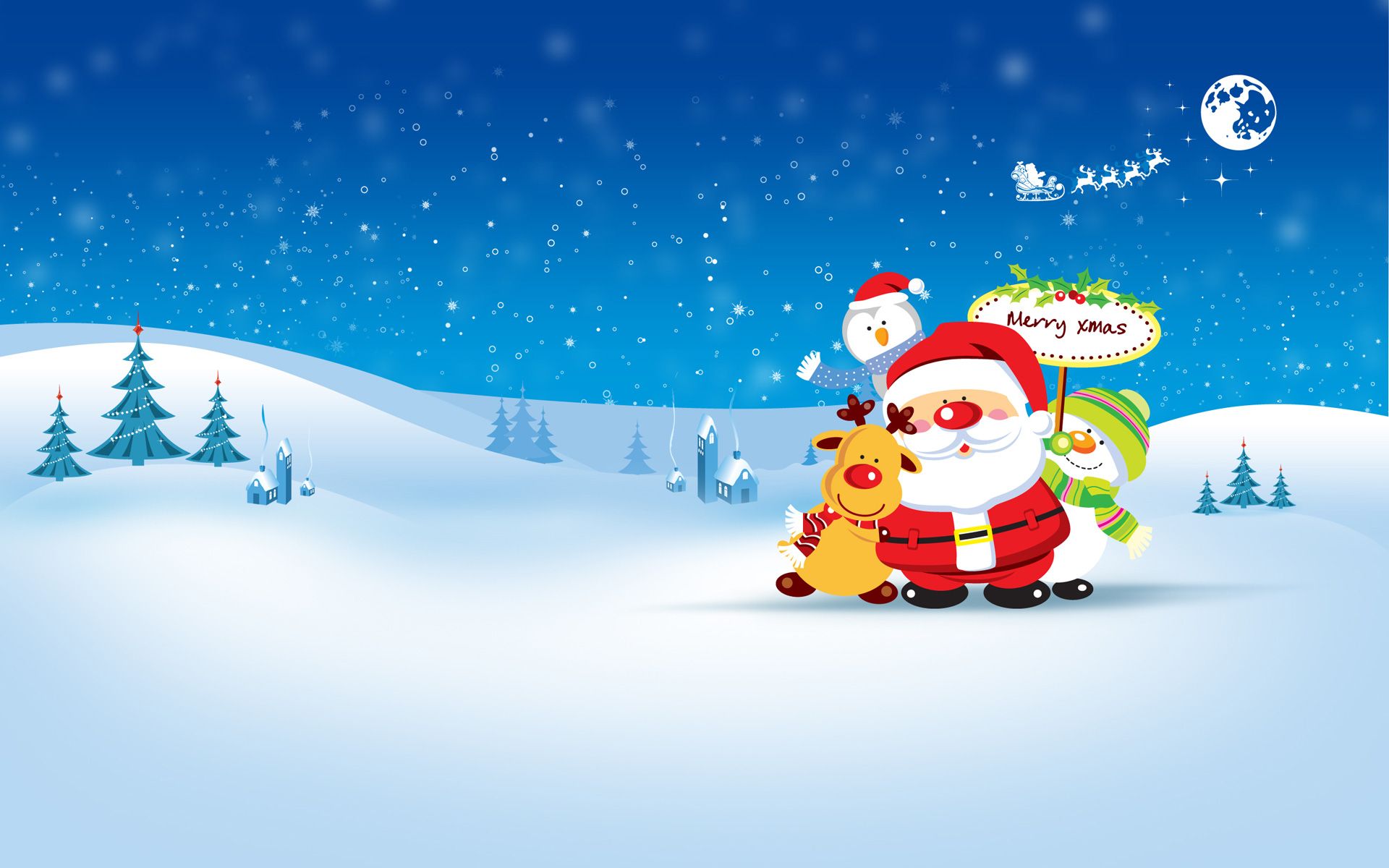 Cartoon Snow Wallpapers