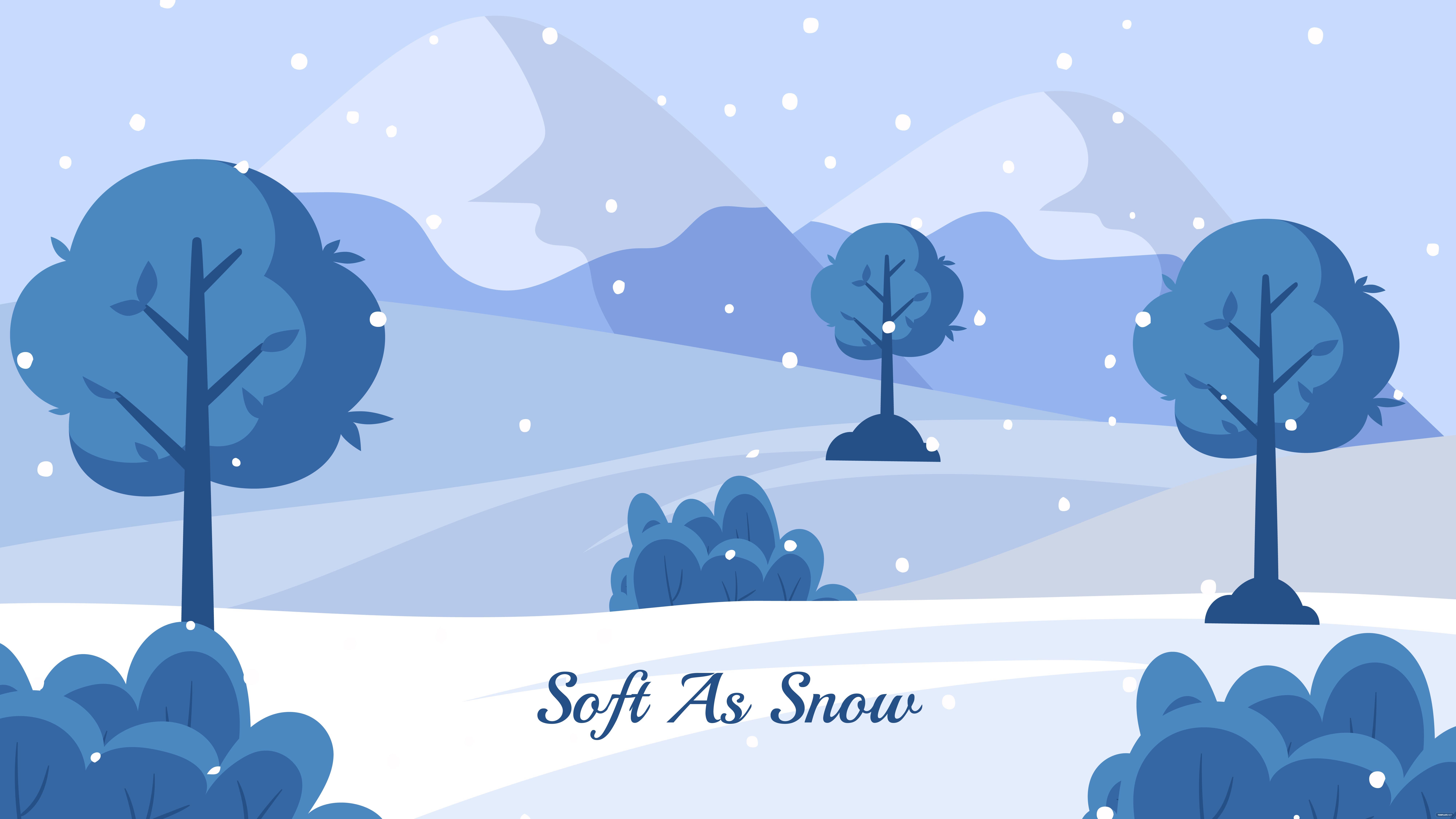 Cartoon Snow Wallpapers