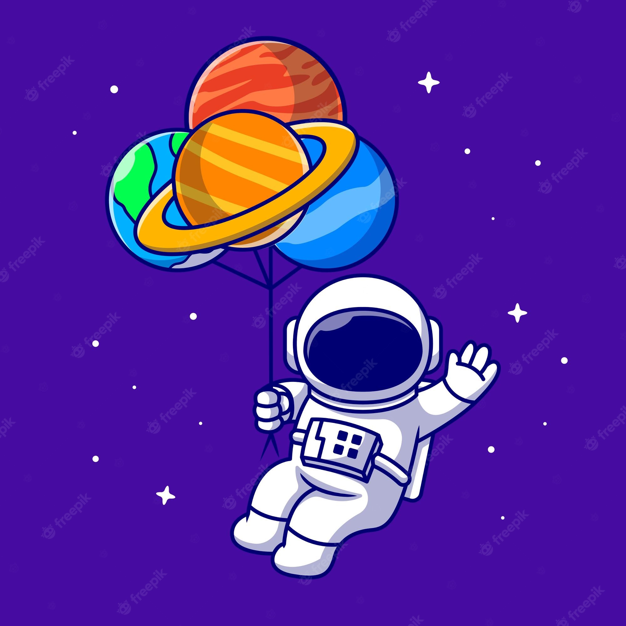 Cartoon Space Wallpapers