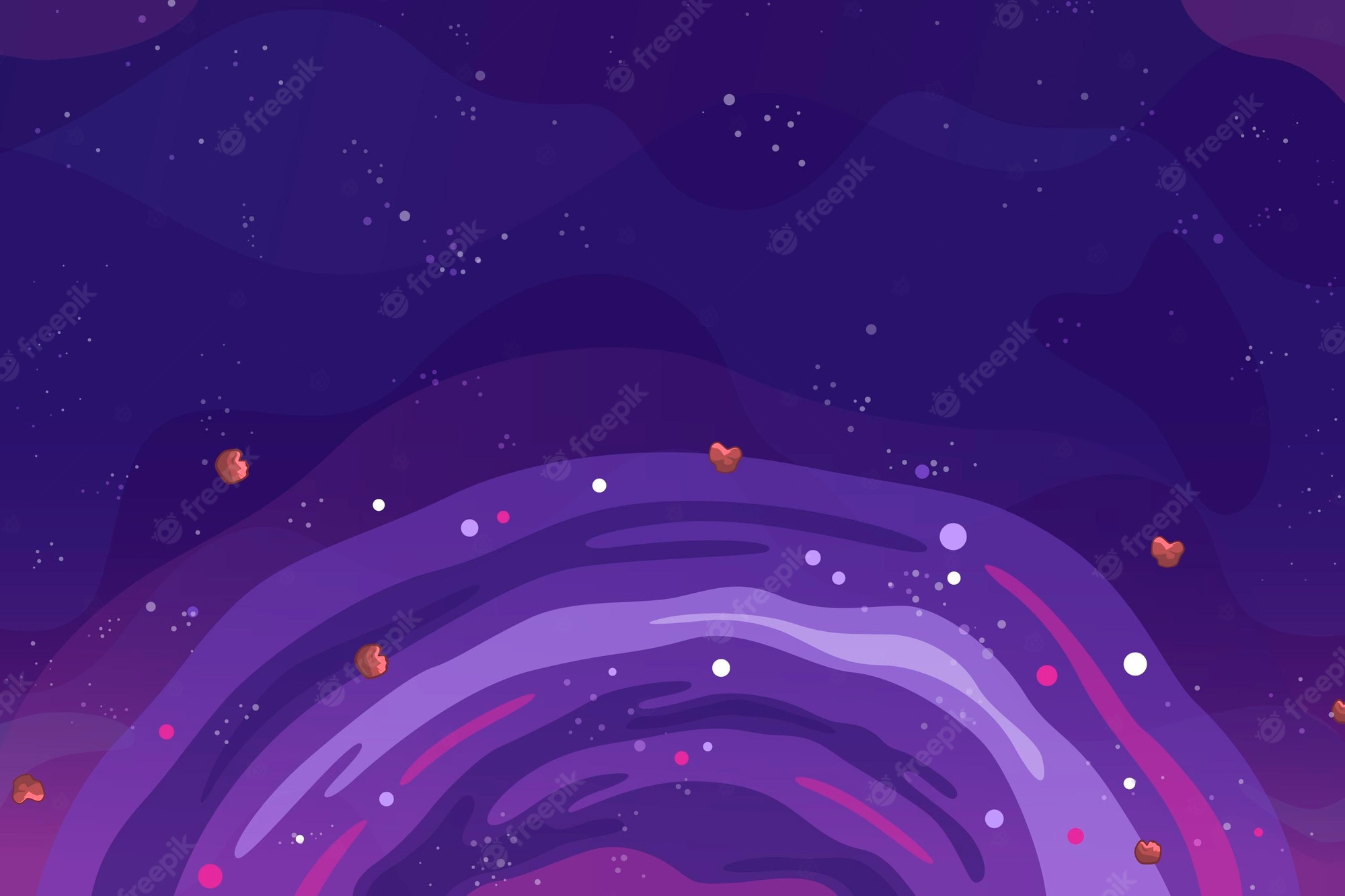 Cartoon Space Wallpapers