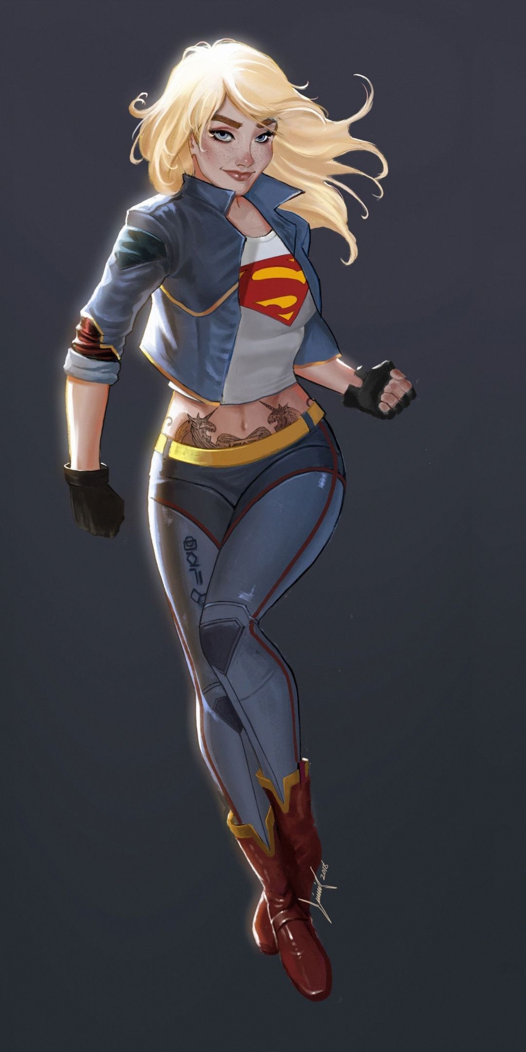 Cartoon Supergirl Wallpapers