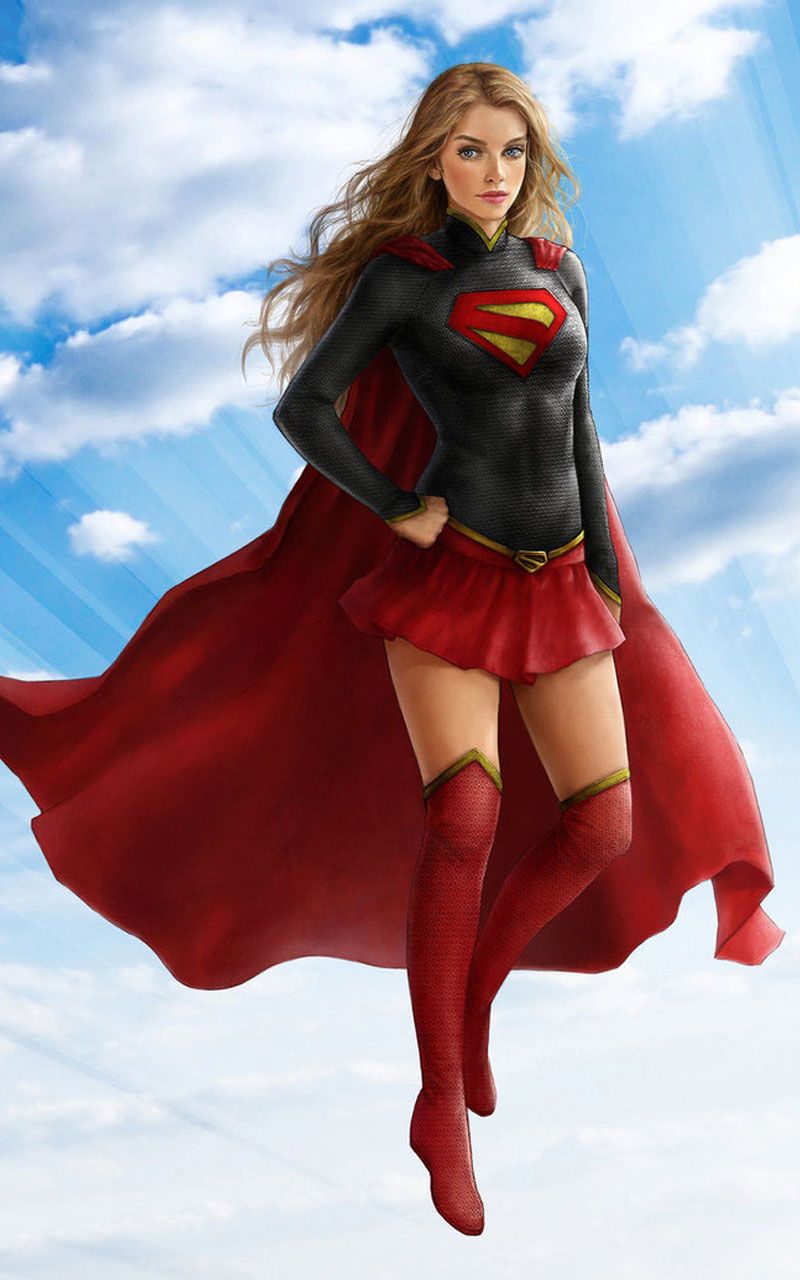 Cartoon Supergirl Wallpapers