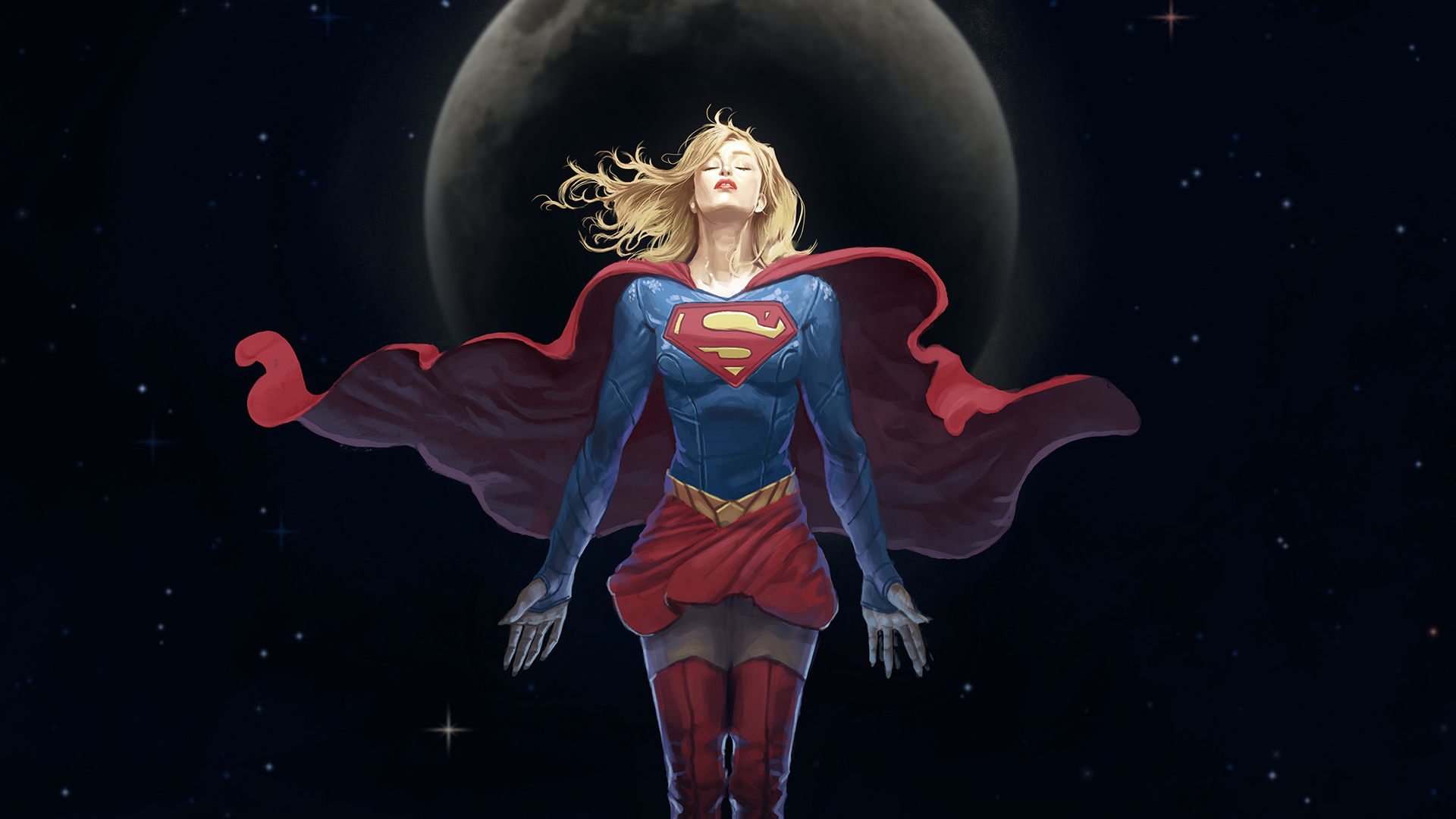 Cartoon Supergirl Wallpapers