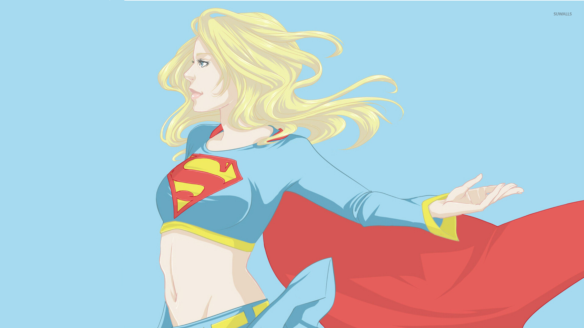 Cartoon Supergirl Wallpapers