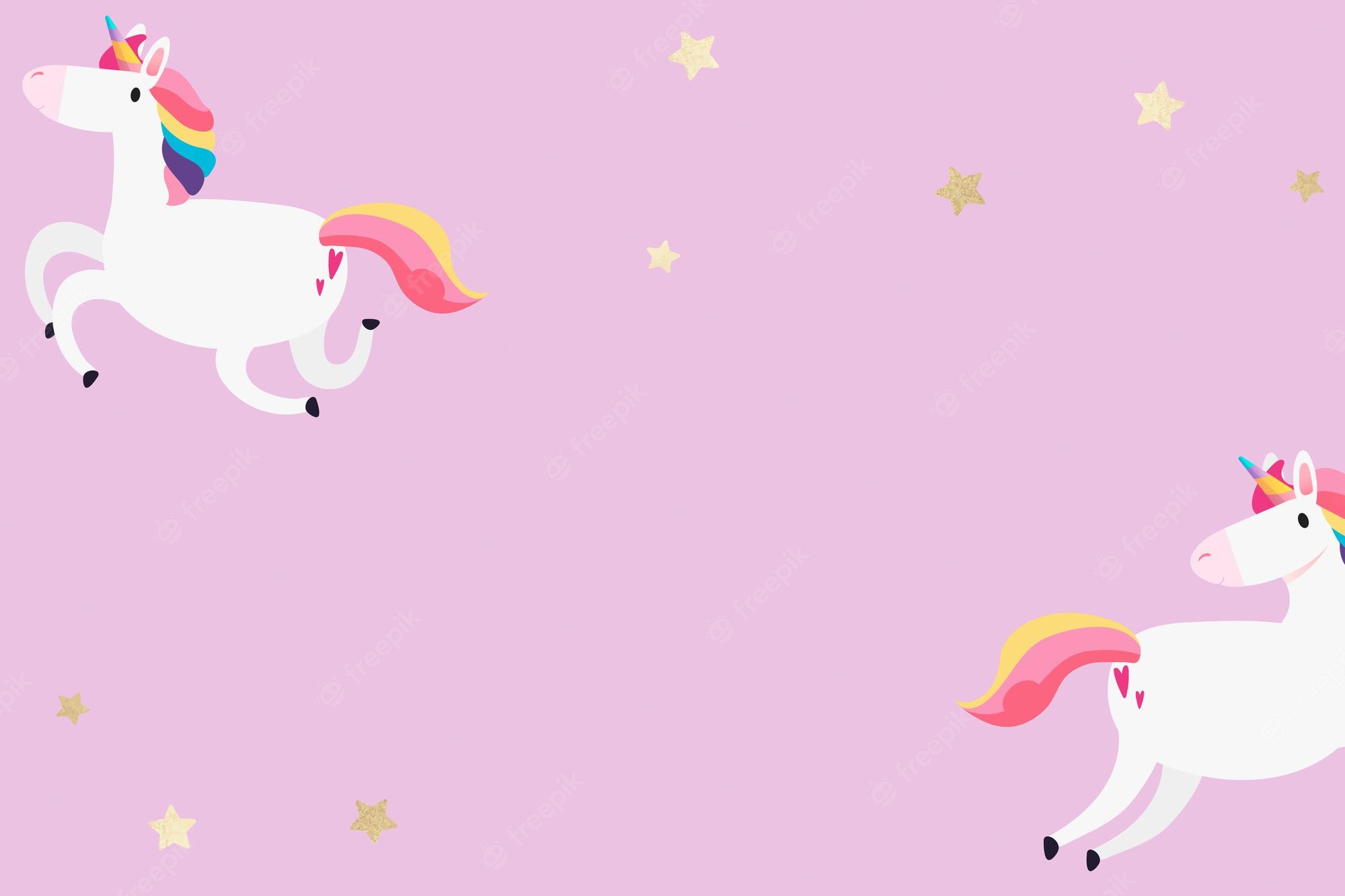 Cartoon Unicorns Wallpapers