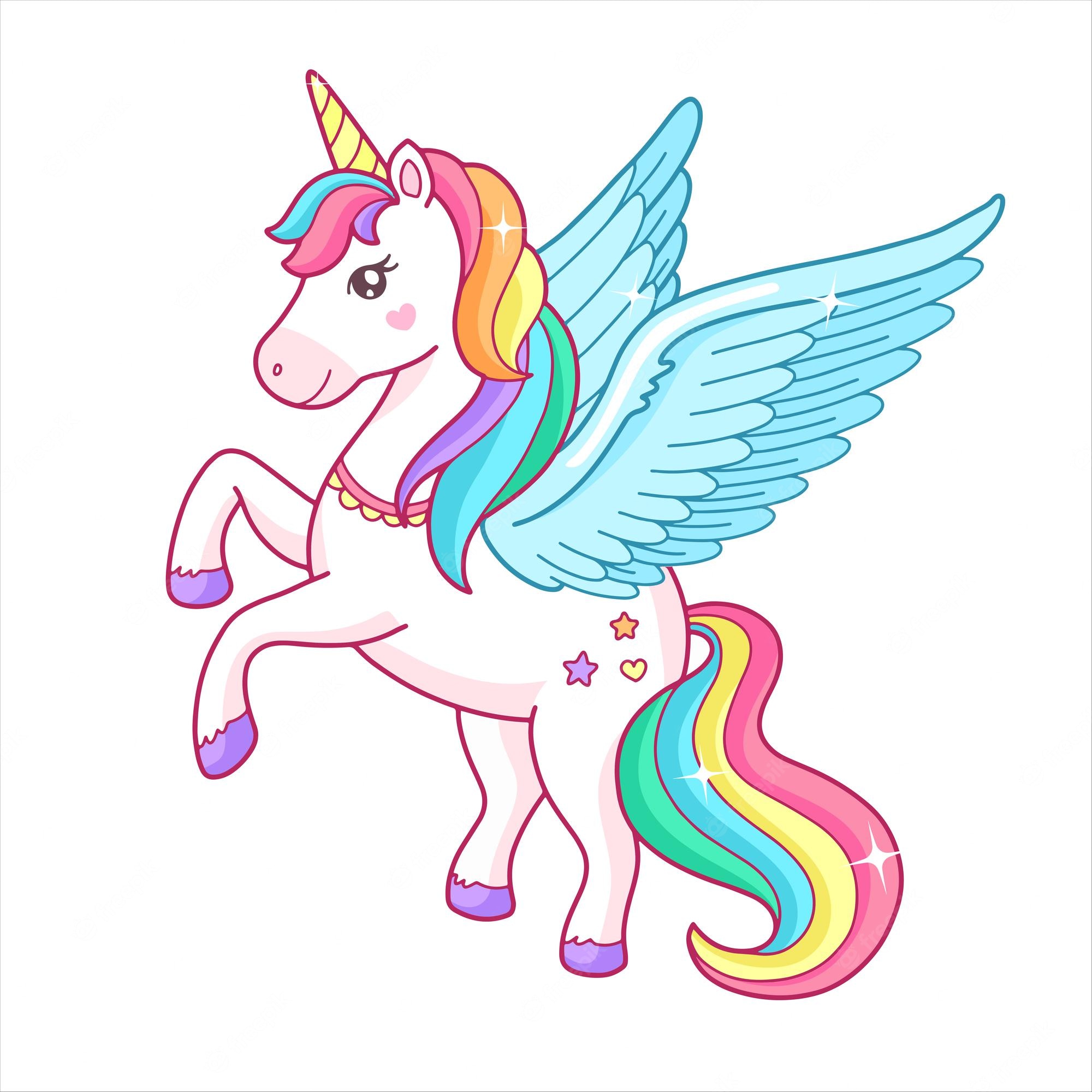 Cartoon Unicorns Wallpapers