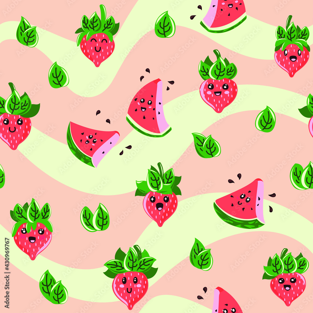 Cartoon Watermelon Wallpapers