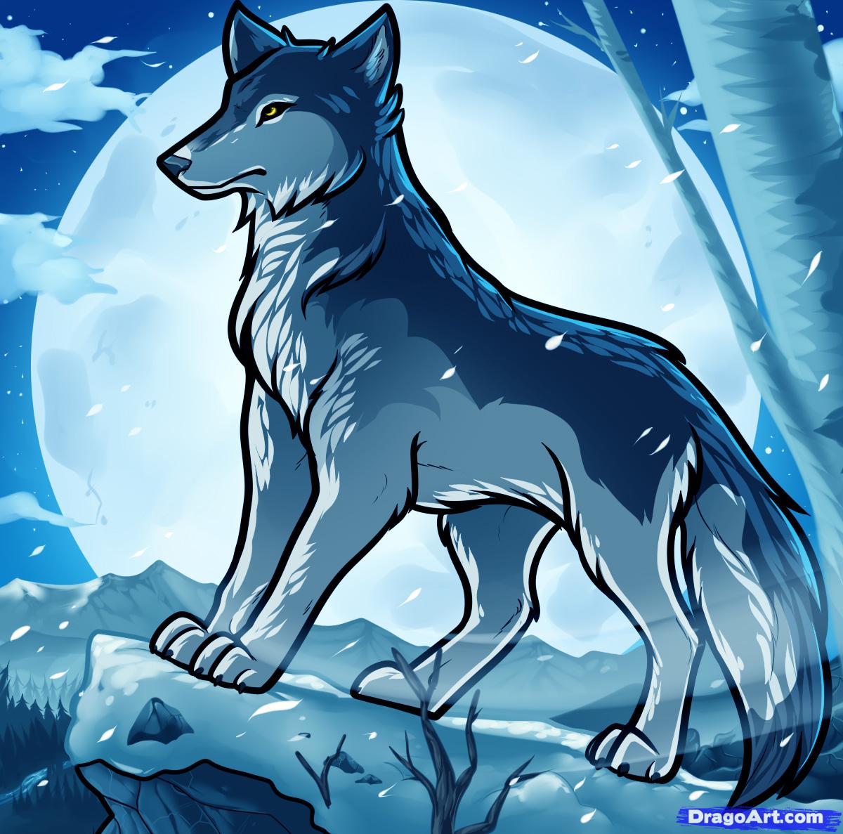 Cartoon Wolf Wallpapers