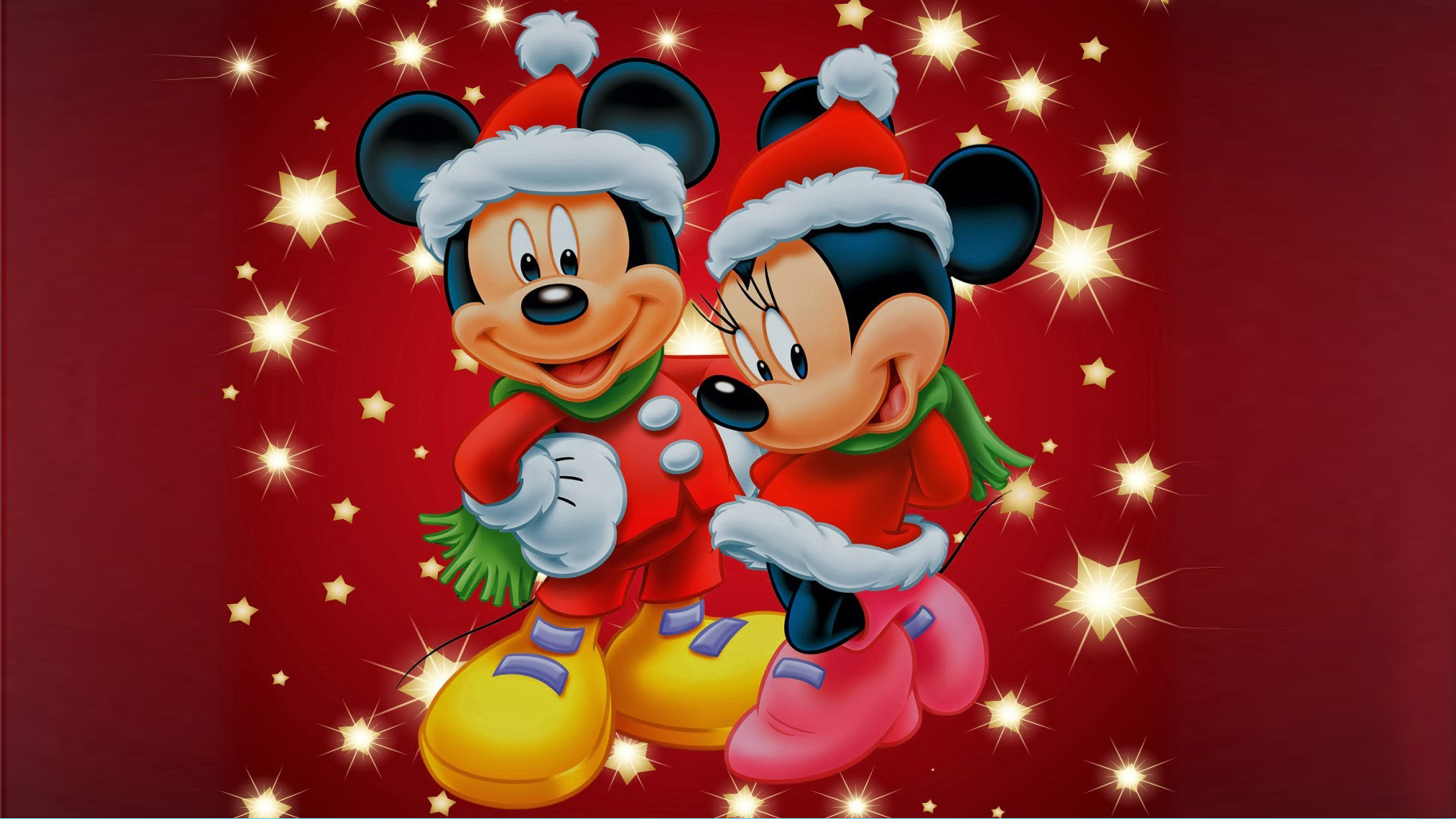 Mickey And Minnie Christmas Wallpapers