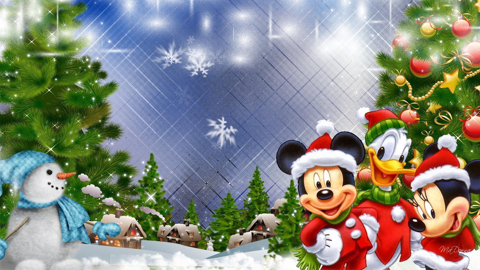 Mickey And Minnie Christmas Wallpapers