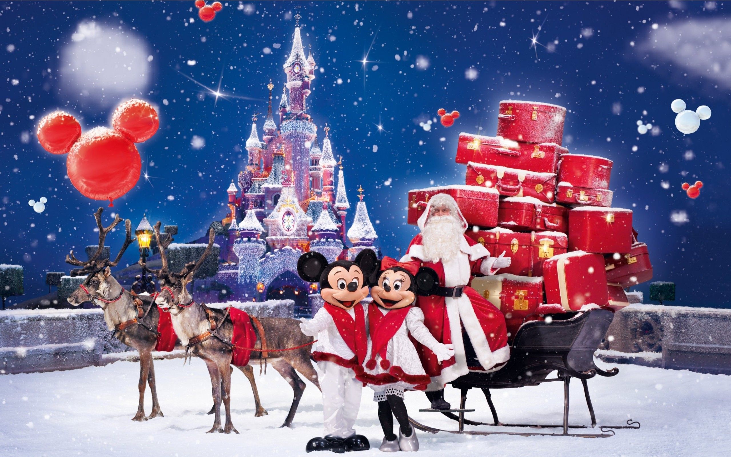 Mickey And Minnie Christmas Wallpapers