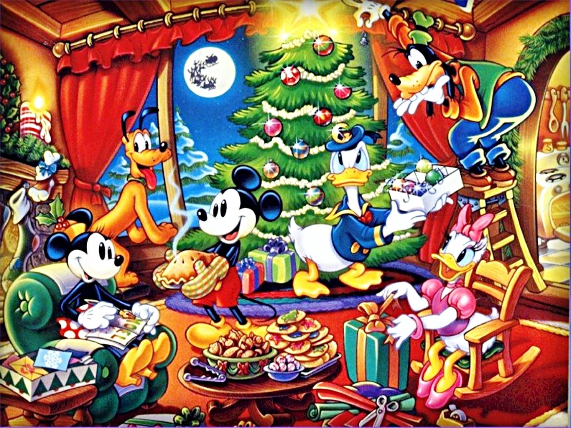 Mickey Christmas Wallpapers