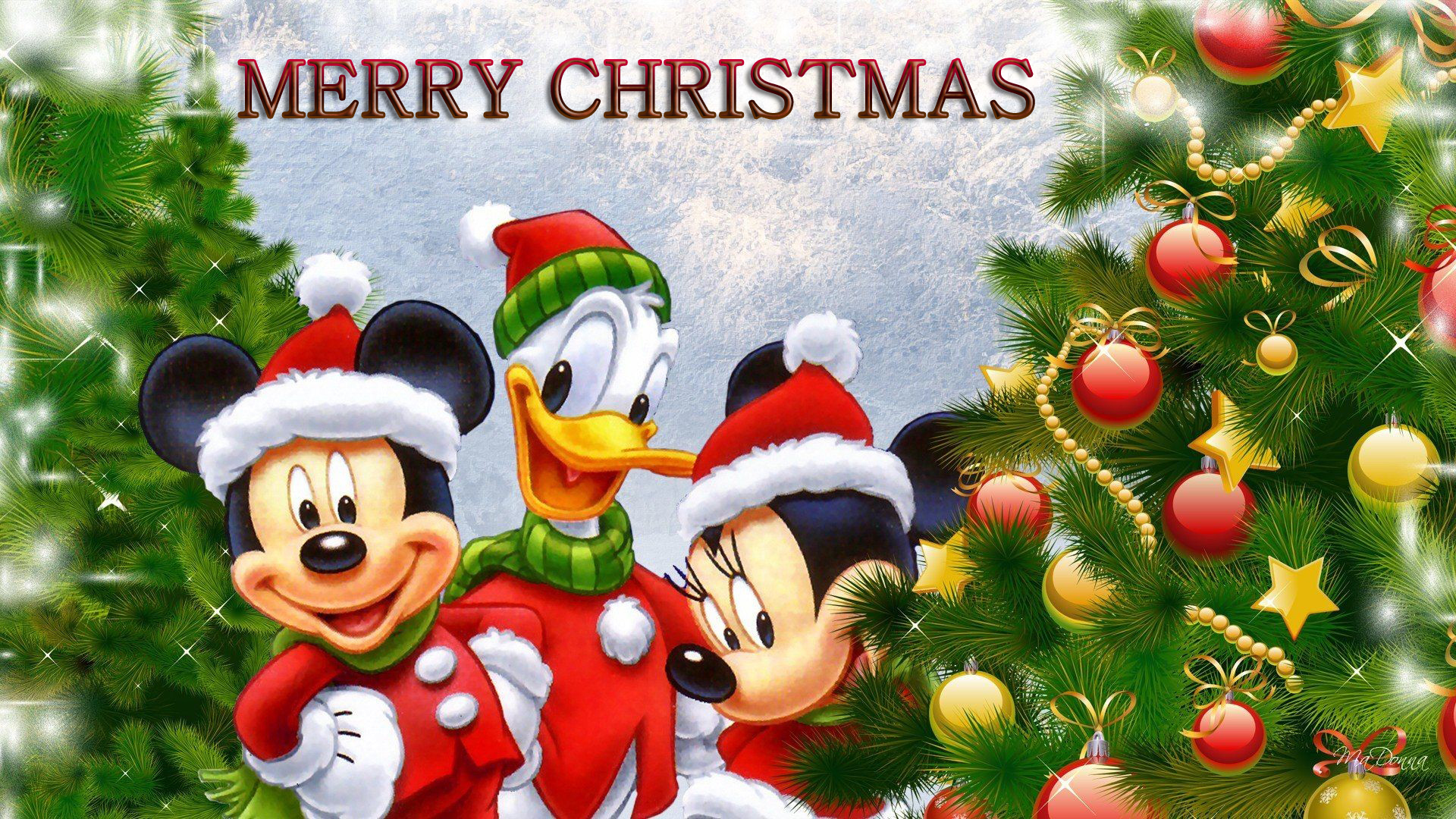 Mickey Christmas Wallpapers