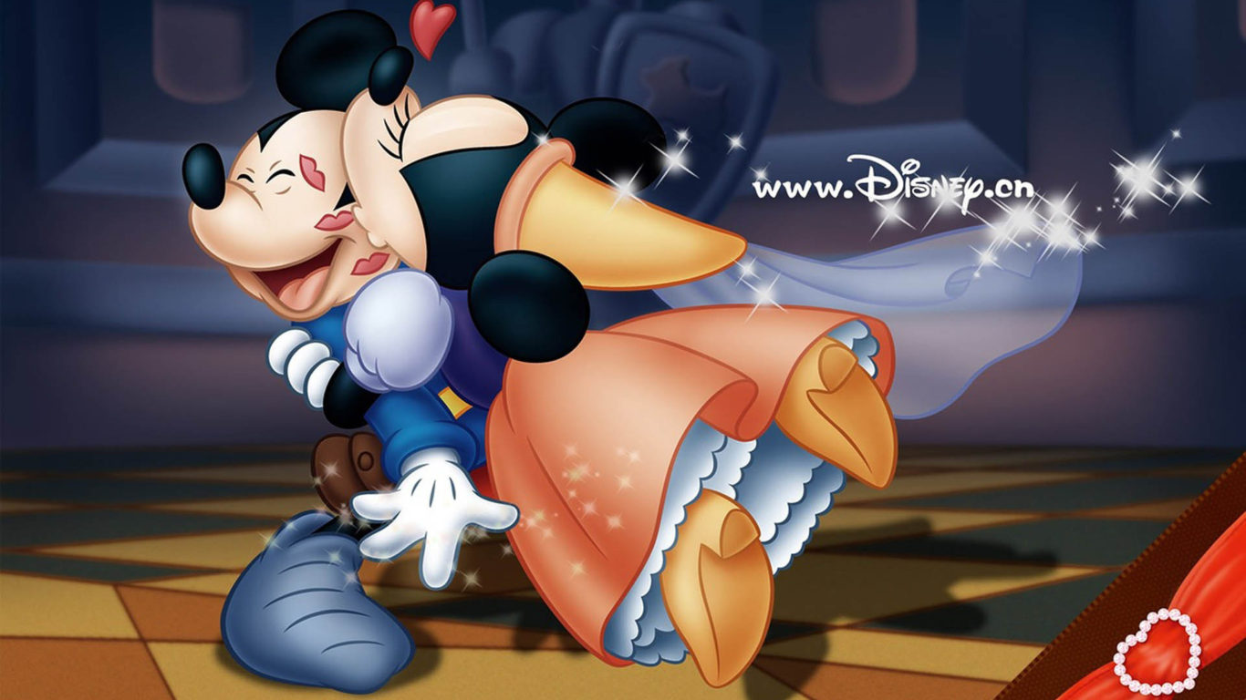 Mickey Kiss Minnie Mouse Wallpapers