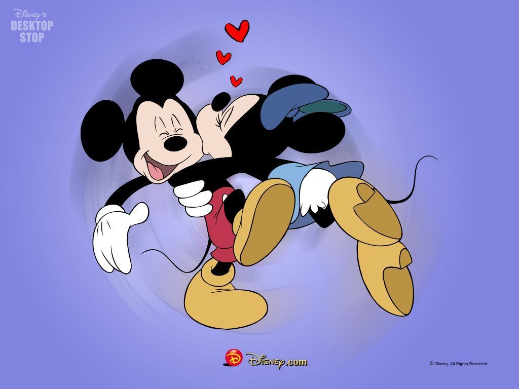 Mickey Kiss Minnie Mouse Wallpapers