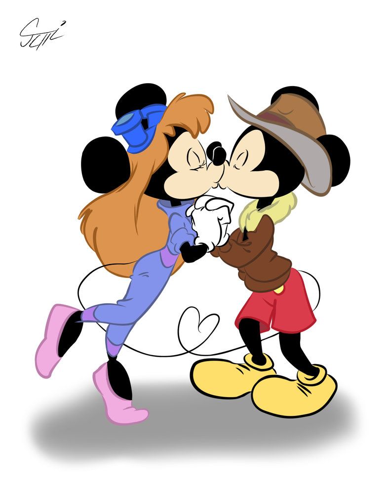 Mickey Kiss Minnie Mouse Wallpapers