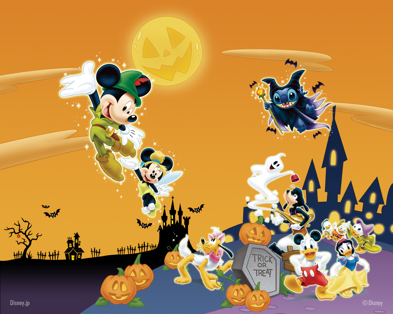 Mickey Mouse Halloween Wallpapers