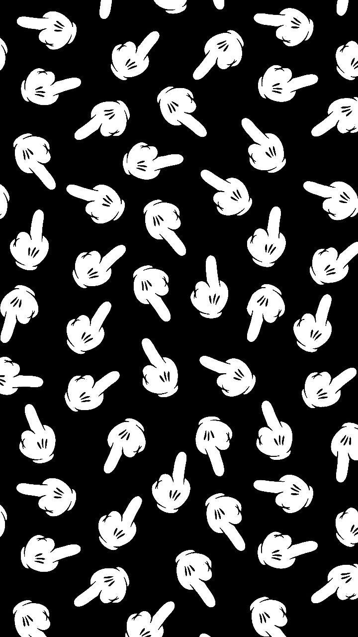 Mickey Mouse Middle Finger Wallpapers