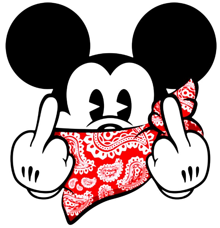 Mickey Mouse Middle Finger Wallpapers