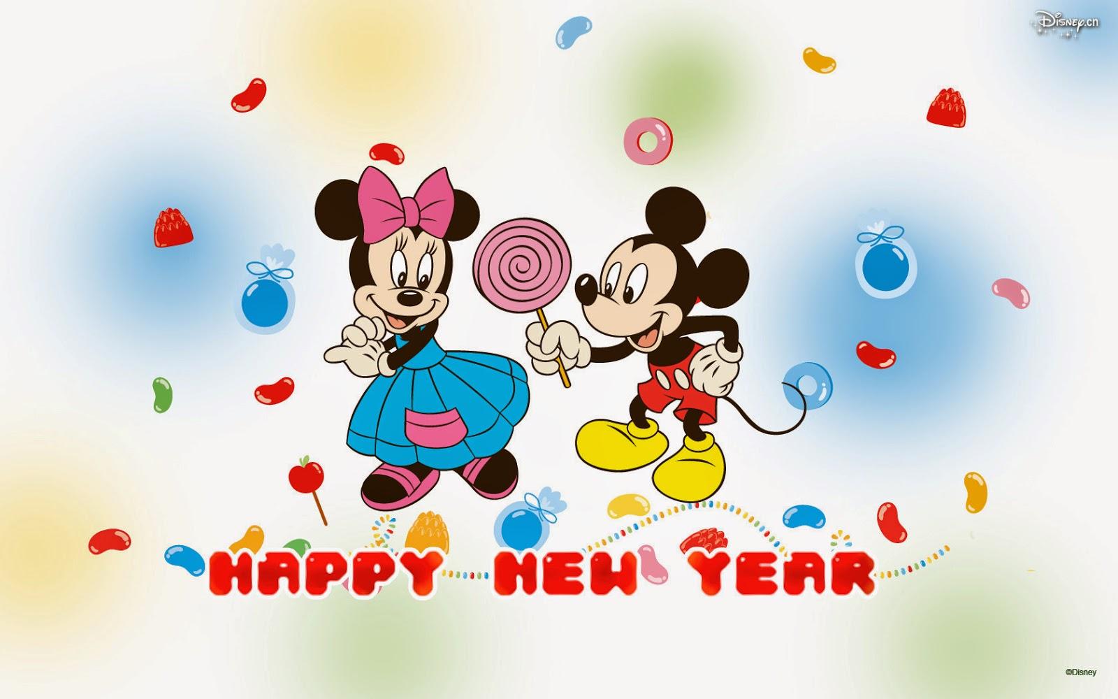 Mickey Mouse New Year Wallpapers