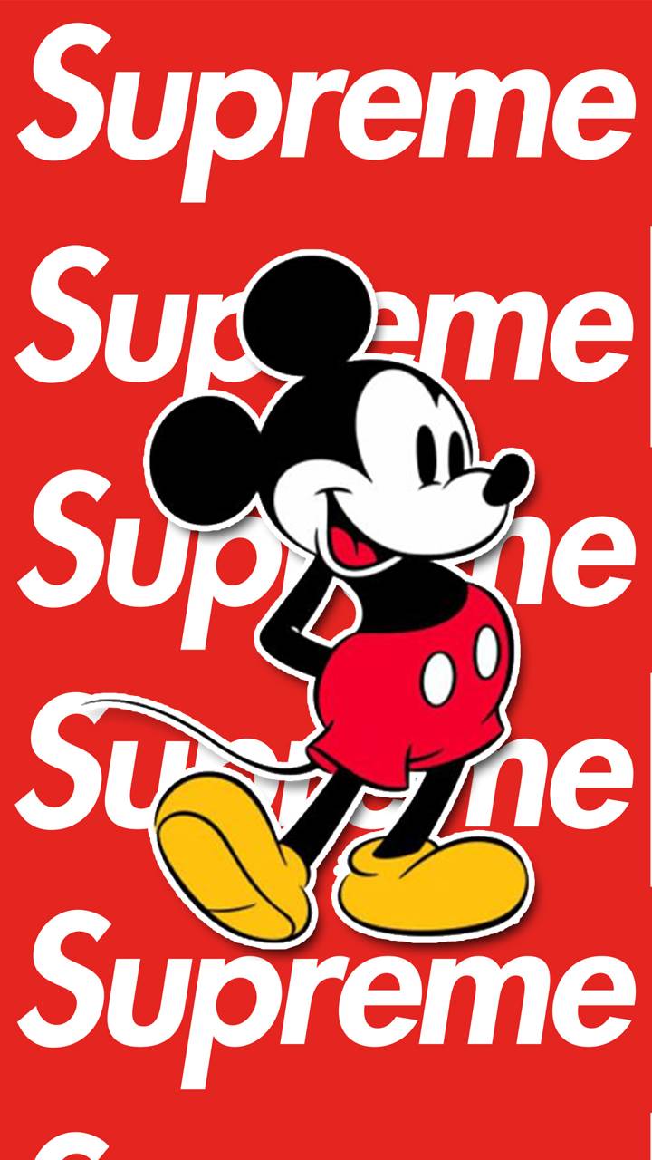 Mickey Mouse Obey Iphone Wallpapers