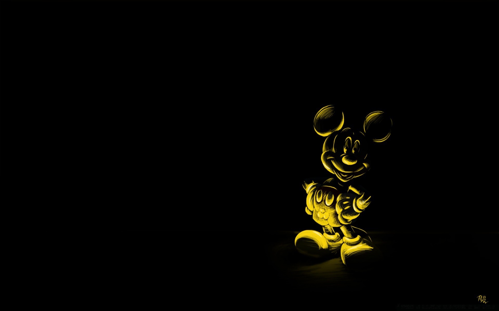 Mickey Mouse Silhouette Wallpapers