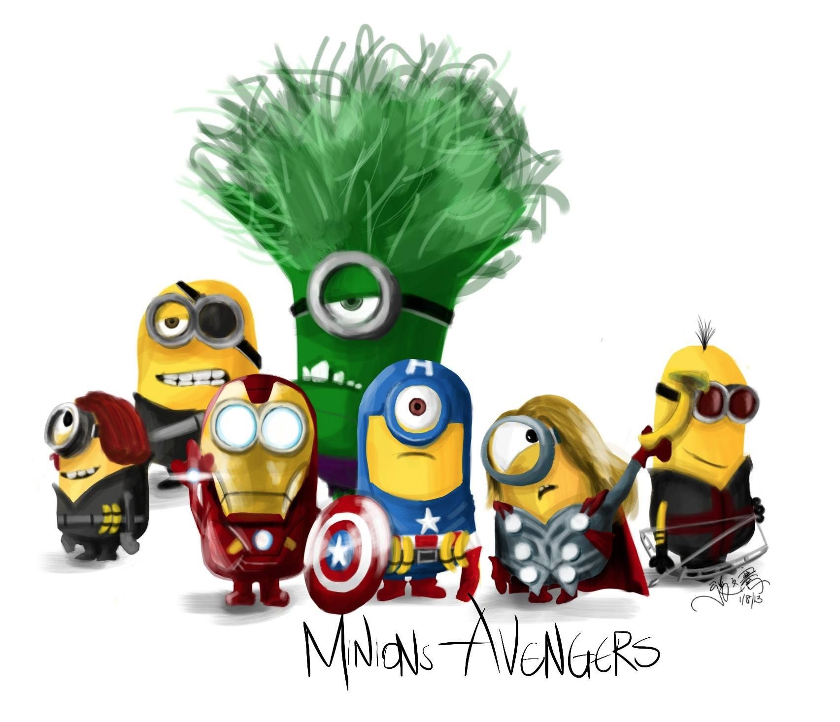 Minion Avengers Wallpapers