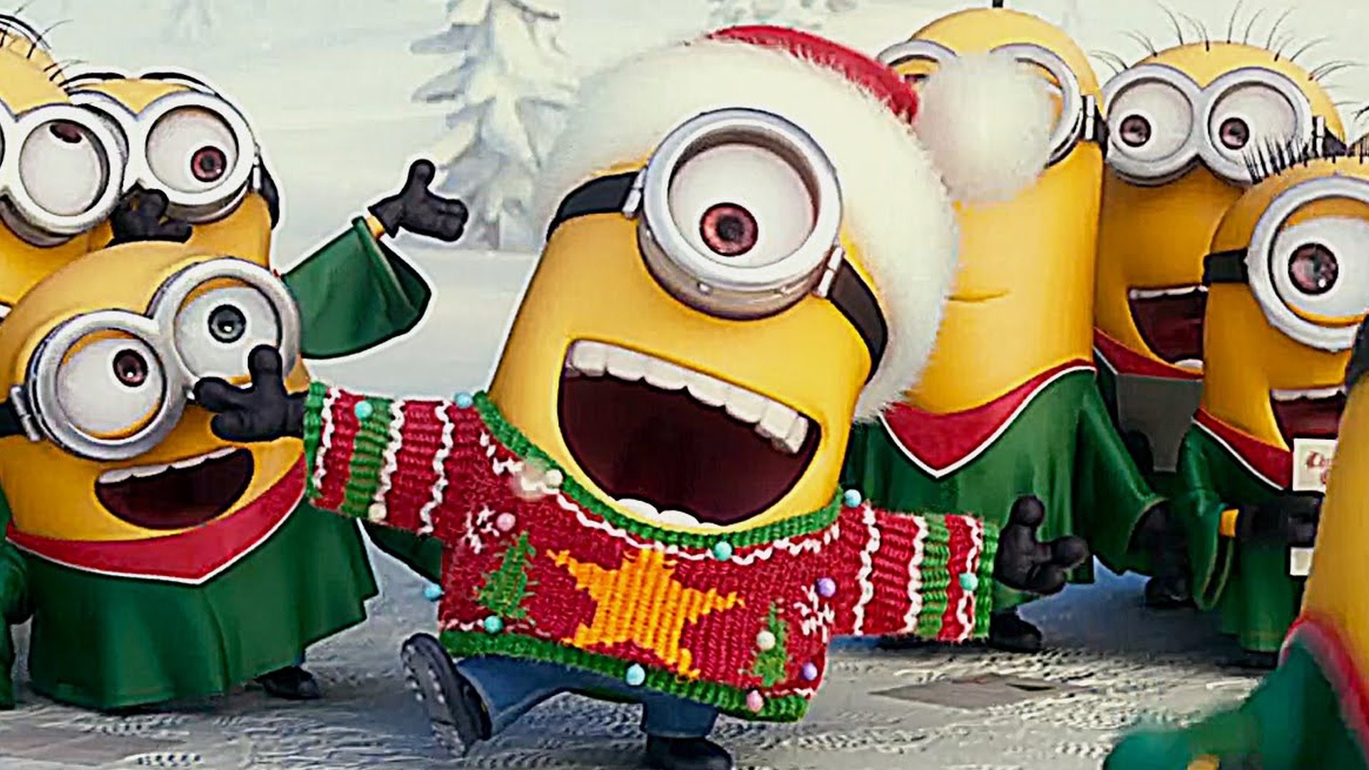 Minion Christmas Wallpapers