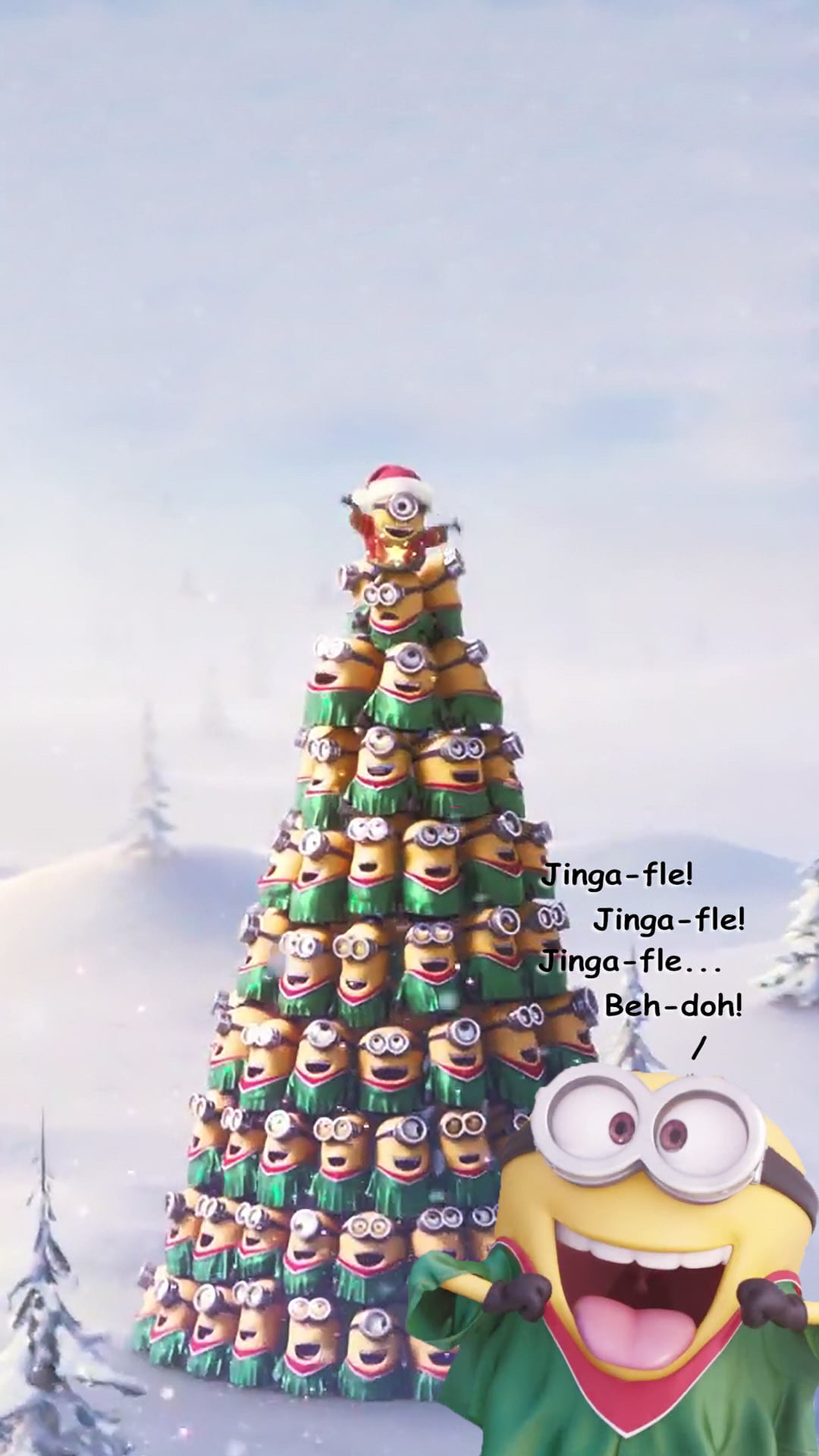 Minion Christmas Wallpapers