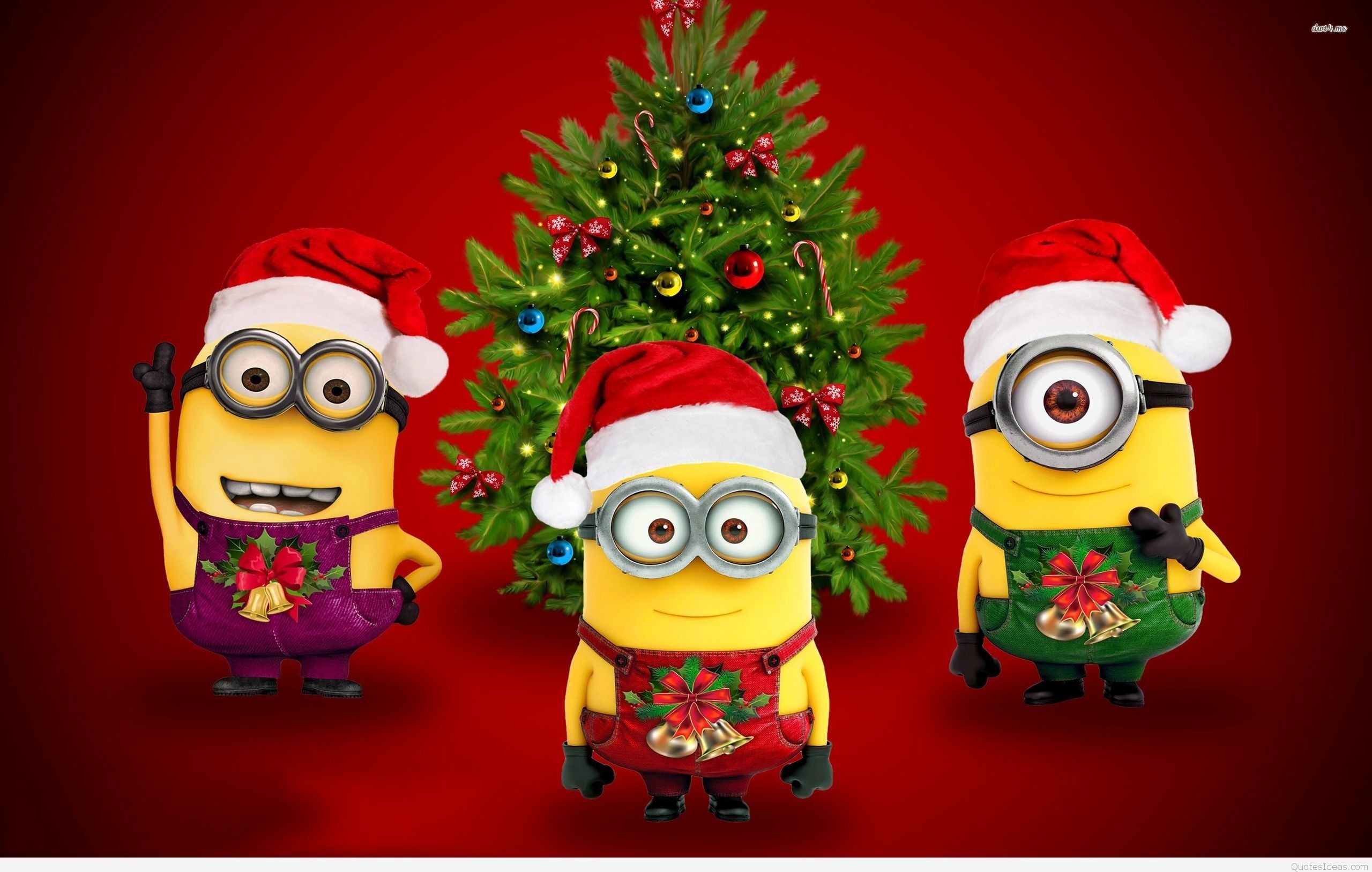 Minions Christmas Wallpapers