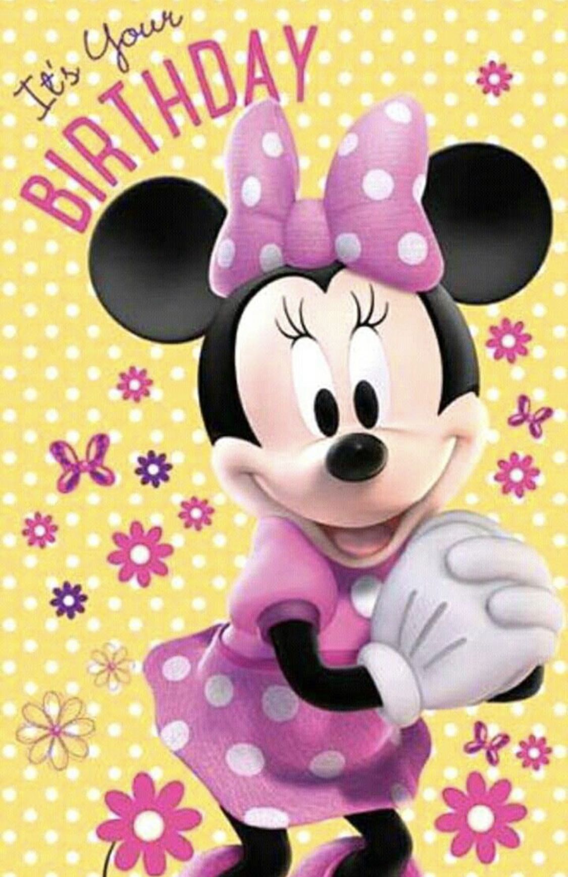 Minnie Mouse Birthday Wallpapers