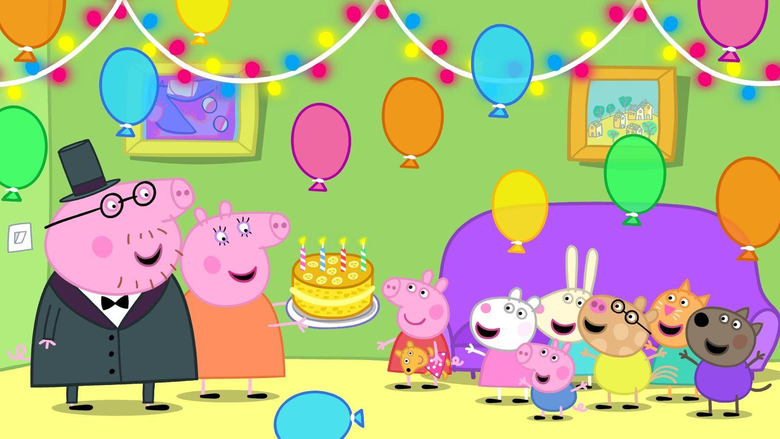 Peppa Pig Birthday Wallpapers