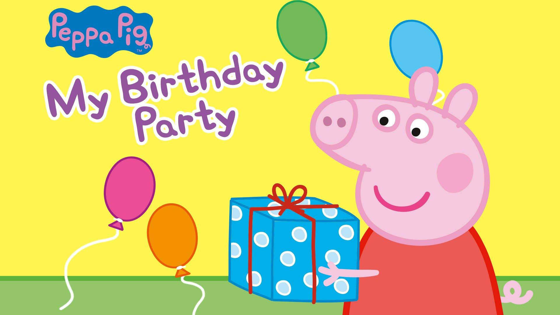 Peppa Pig Birthday Wallpapers