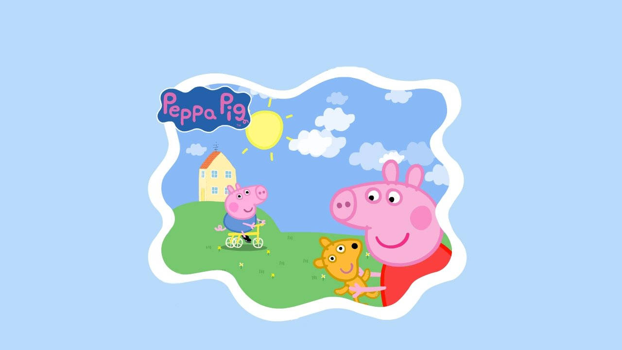 Peppa Pig House Hd Wallpapers