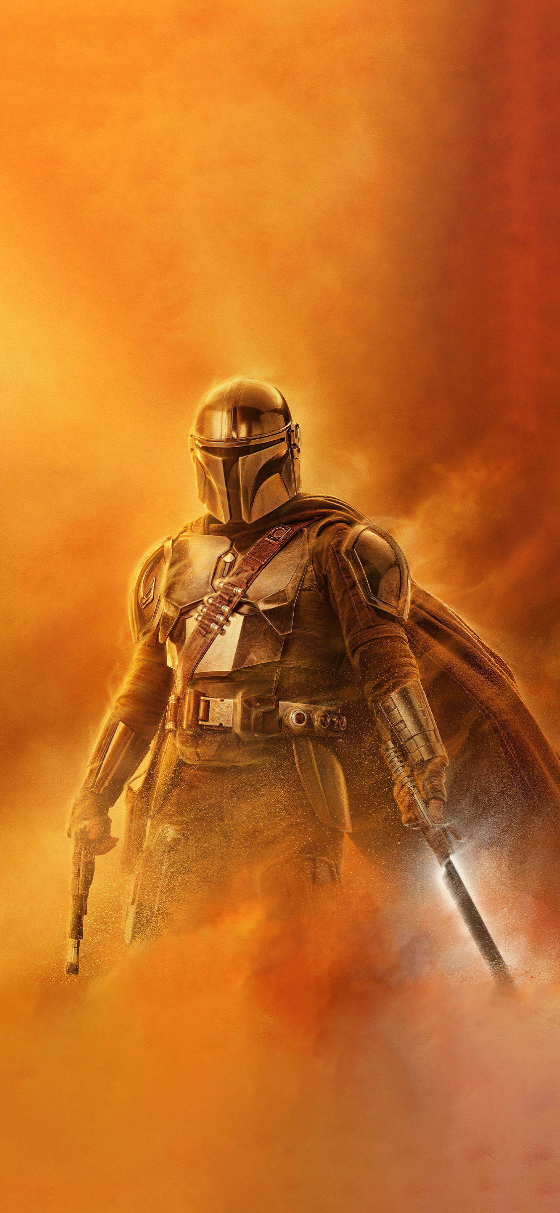 4K Poster Of The Mandalorian Wallpapers