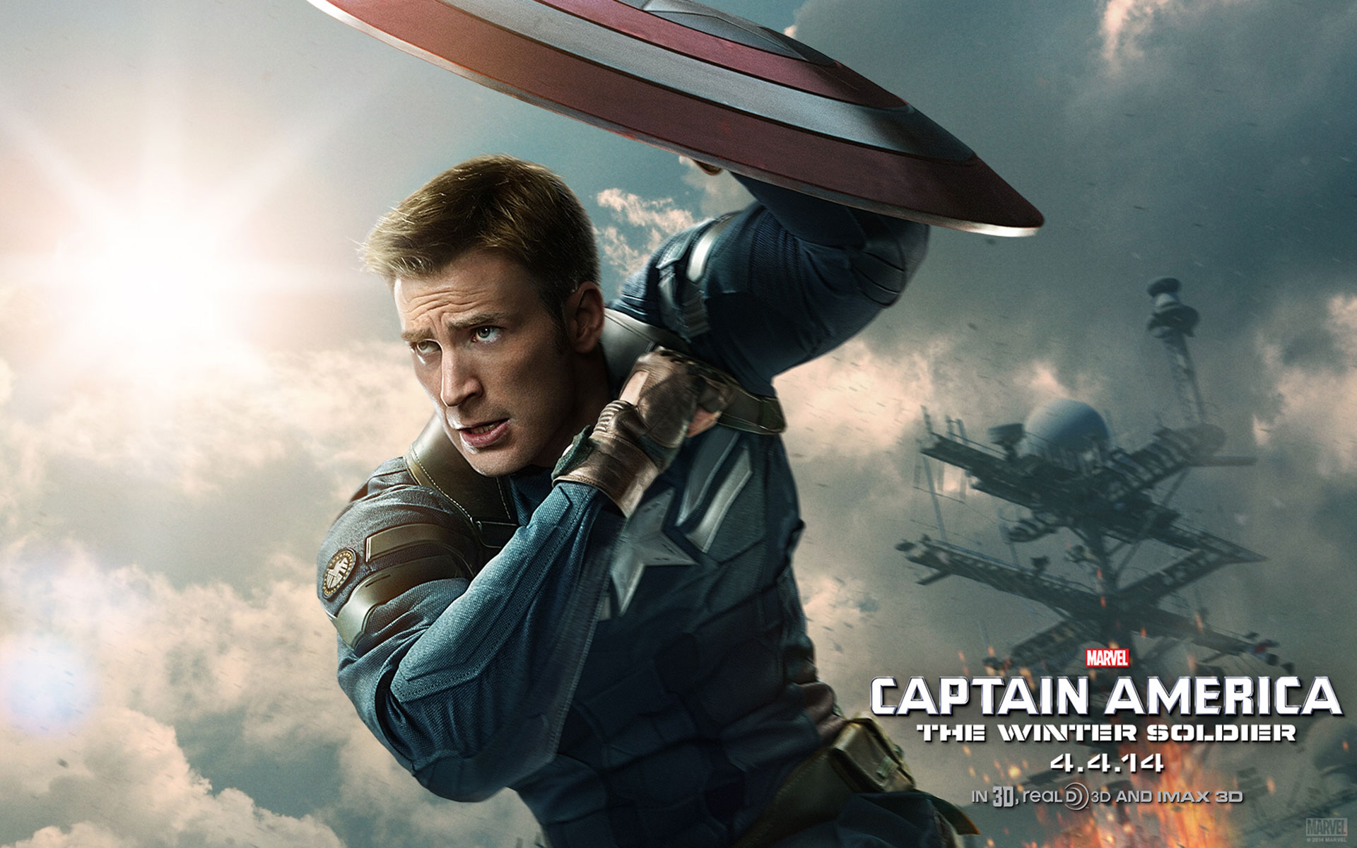 Agent Captain America 2 Wallpapers