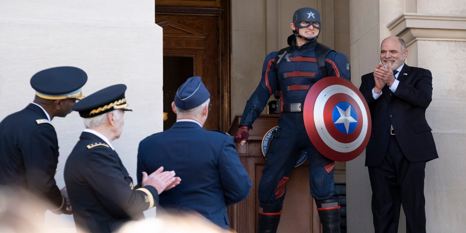 Agent Captain America 2 Wallpapers