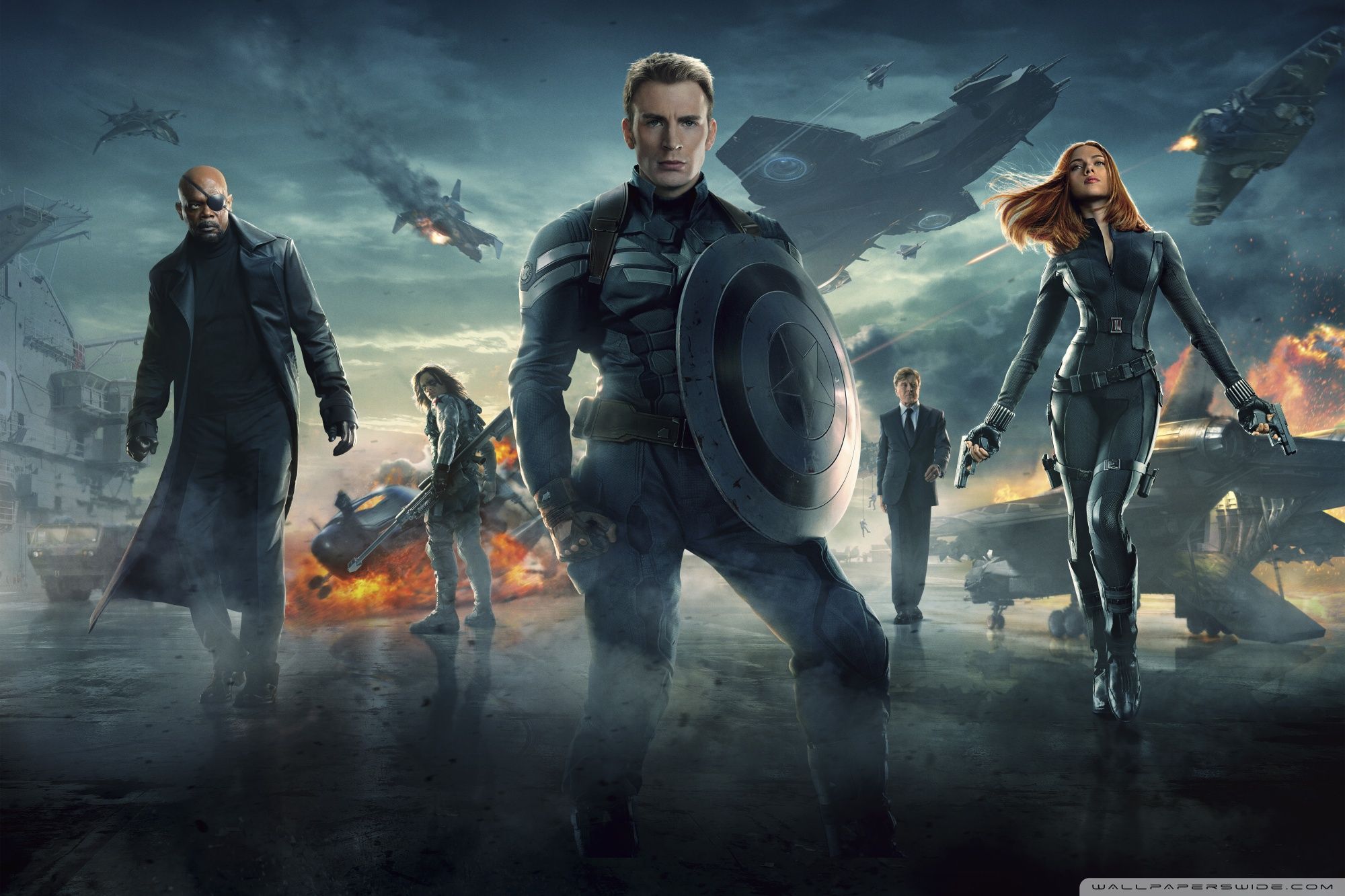 Agent Captain America 2 Wallpapers