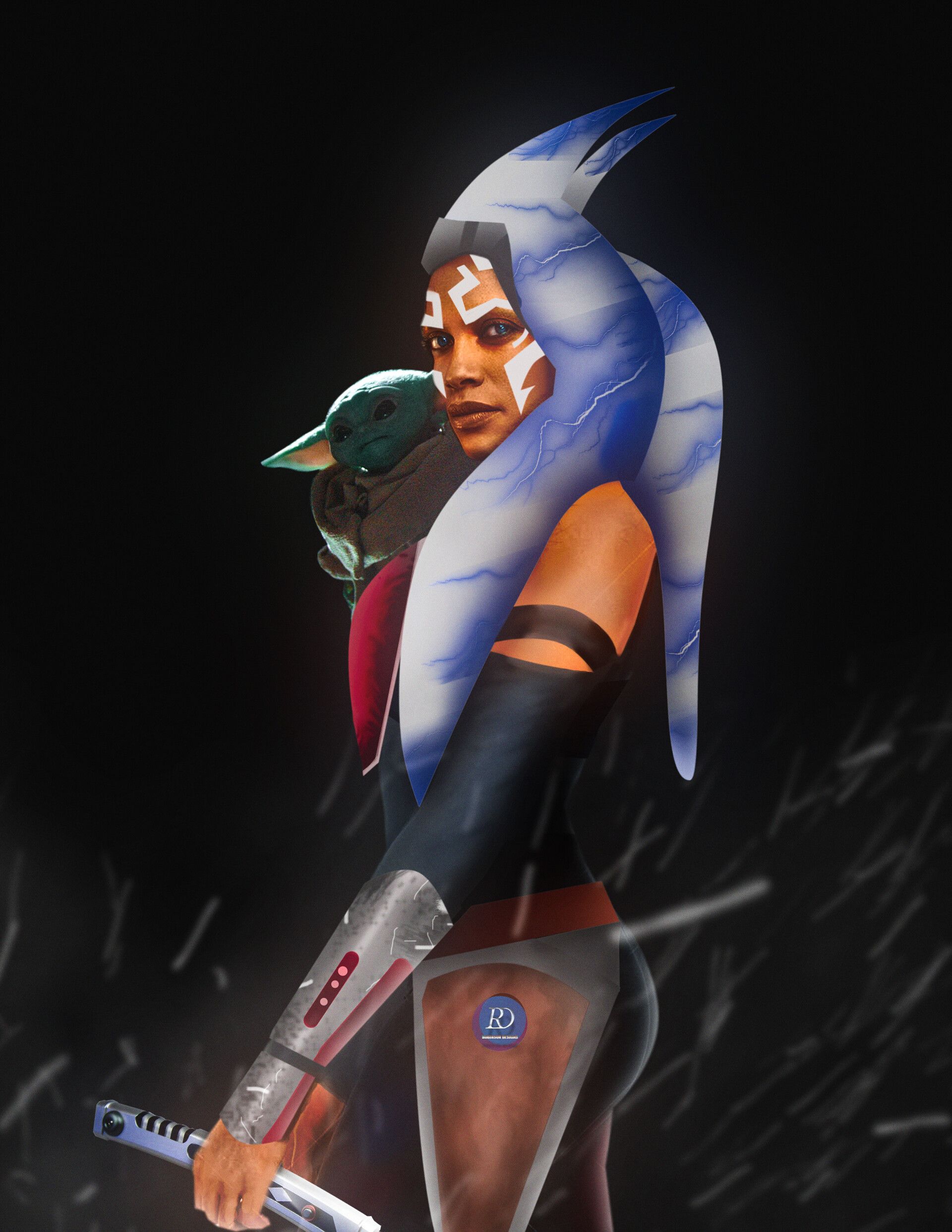 Ahsoka Tano Mandalorian Face Wallpapers