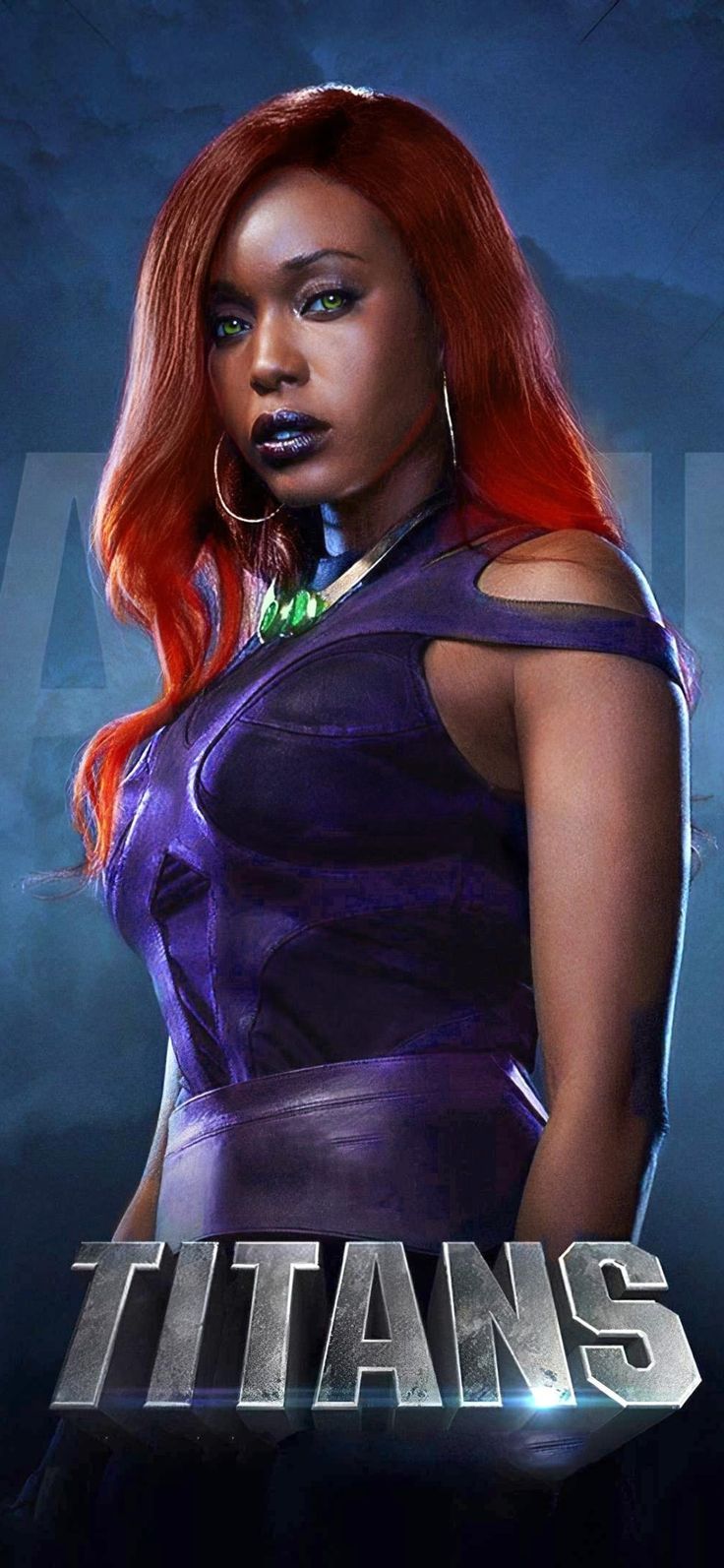 Anna Diop As Starfire Wallpapers