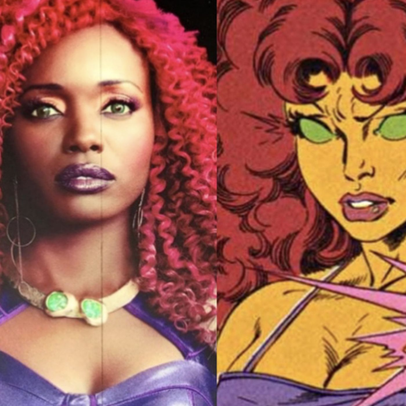 Anna Diop As Starfire Wallpapers