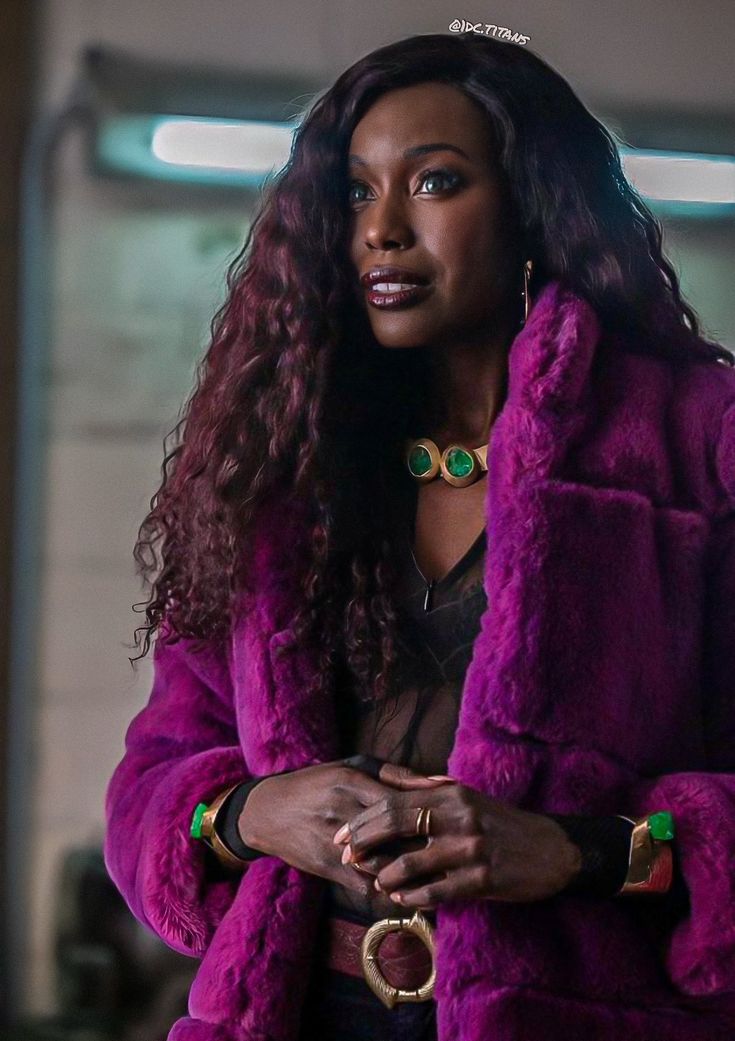 Anna Diop As Starfire Wallpapers