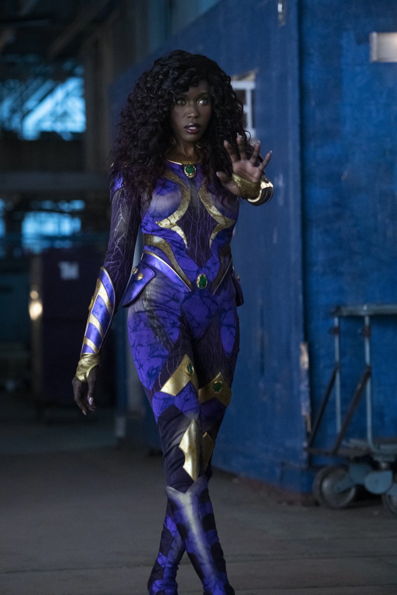 Anna Diop As Starfire Wallpapers