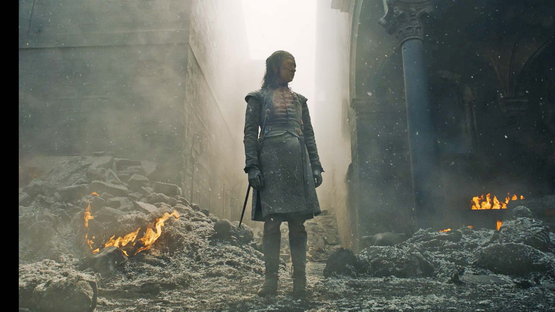 Arya Stark In Got 8 The Last War Wallpapers