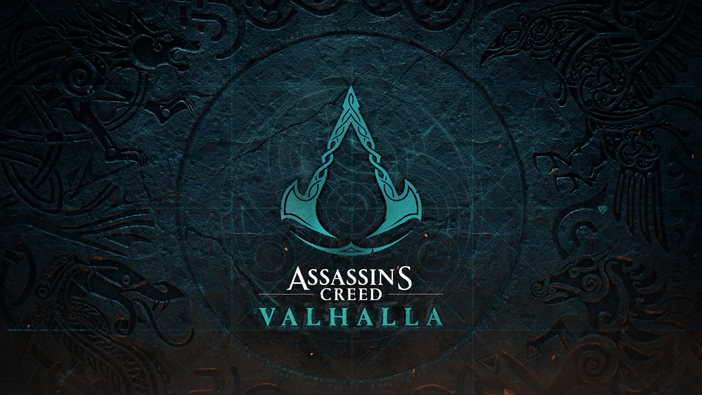 Assassins Creed Valhalla Cool Logo Wallpapers