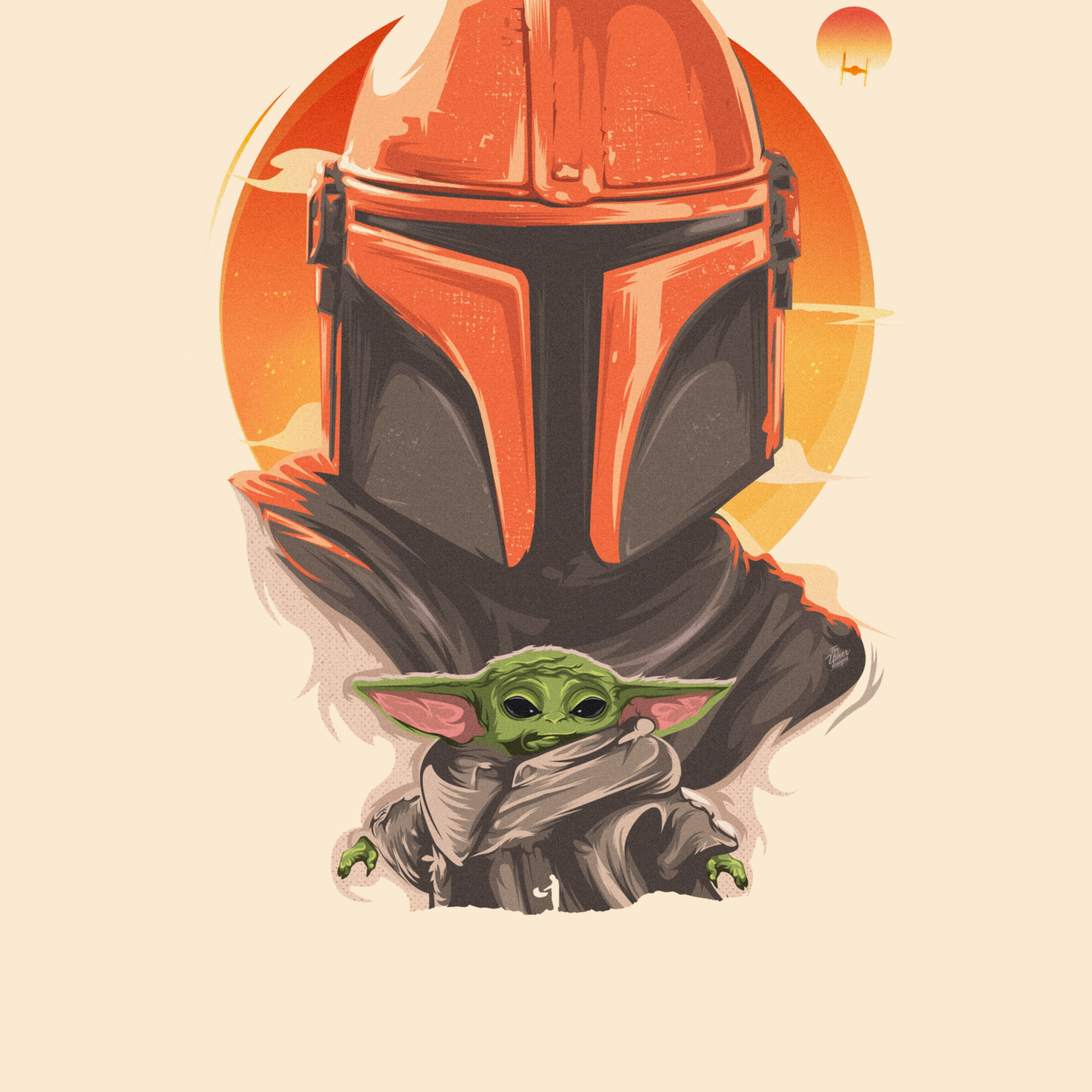 Baby Yoda 2020 Art Wallpapers