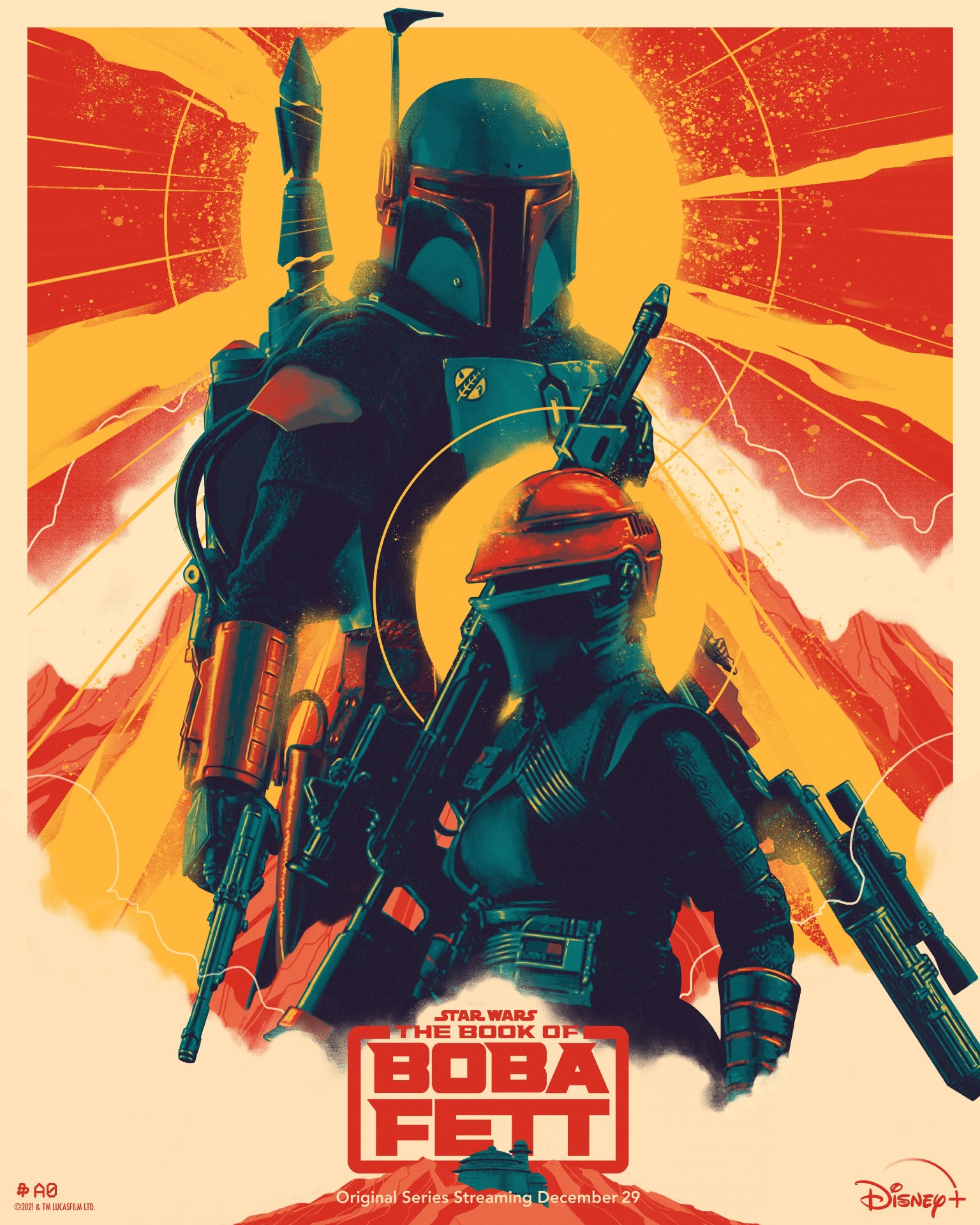 Boba Fett Mandalorian Poster Wallpapers